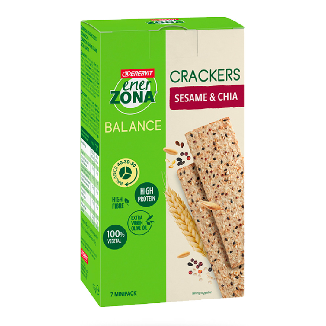 Produktbild ENERZONA Crackers Sesame & Chia, 6 FS à 7 x 25 g