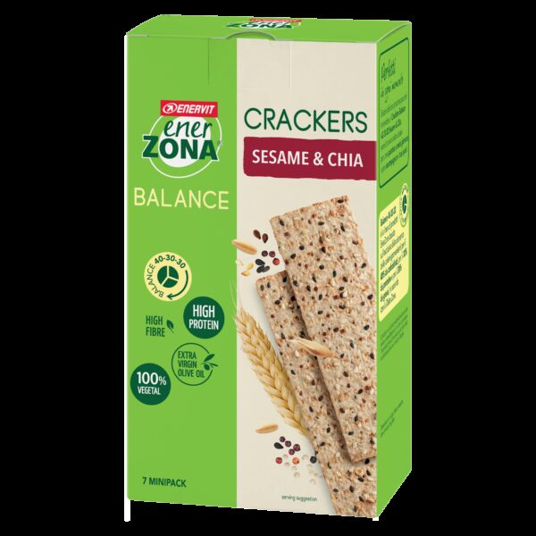 Produktbild ENERZONA Crackers Sesame & Chia, 6 FS à 7 x 25 g