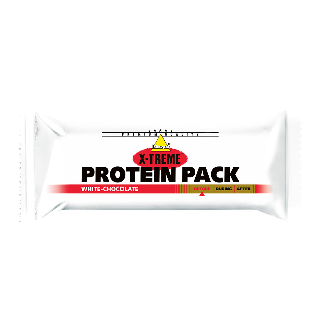 Produktbild X-TREME Protein Pack-Riegel White Chocolate, 24 x 35 g