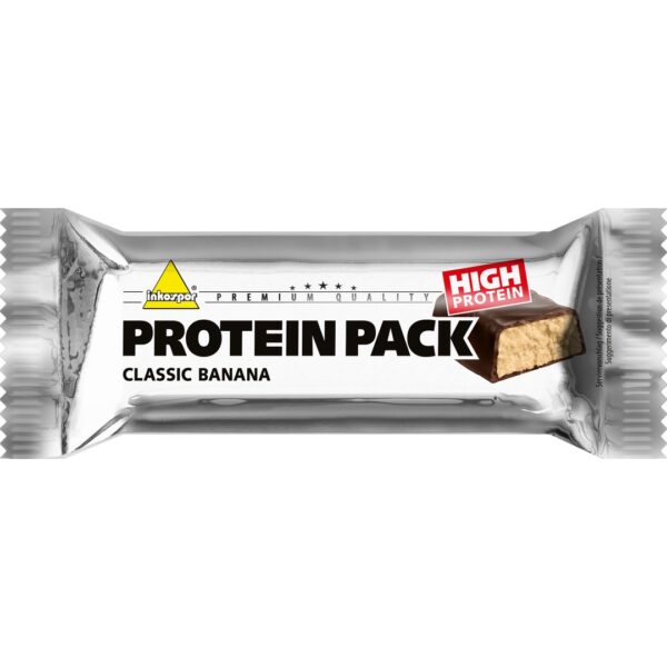 Produktbild INKOSPOR Protein Pack-Riegel Classic Banane, 24 x 35 g