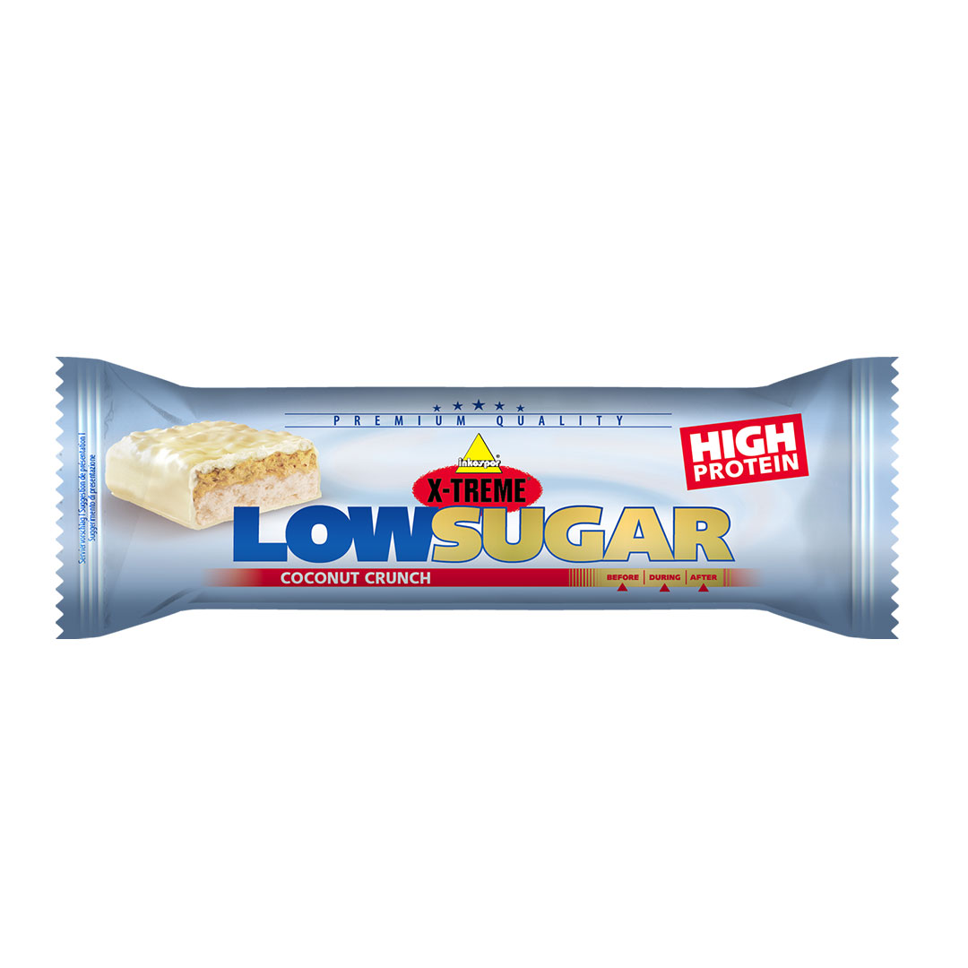 Produktbild X-TREME Low Sugar-Riegel Coconut-Crunch, 24 x 65 g