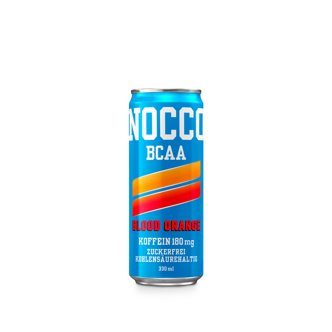 Produktbild NOCCO BCAA BLOOD ORANGE del Sol, 24 x 330 ml
