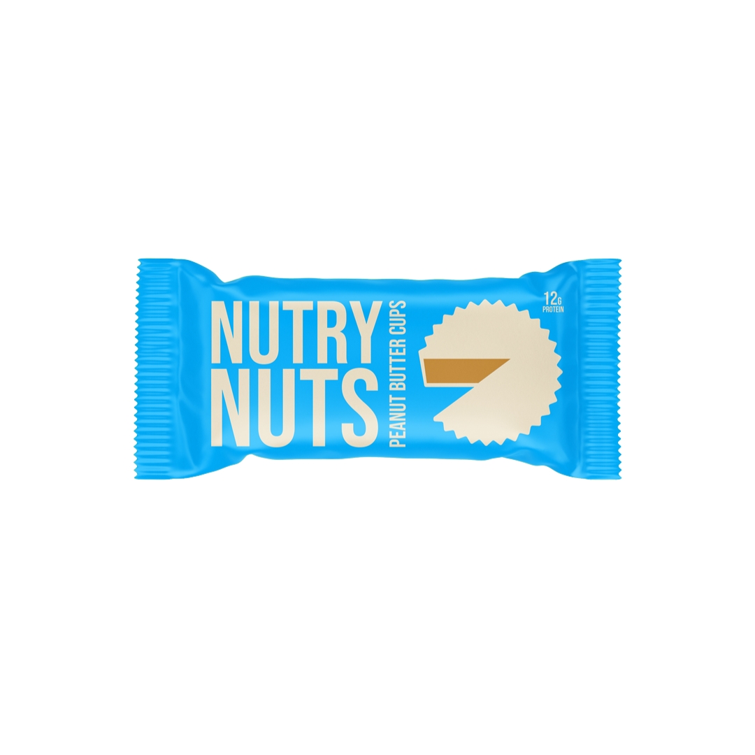 Produktbild NUTRYNUTS Peanut Butter Cups - White Chocolate, 12 x 42 g