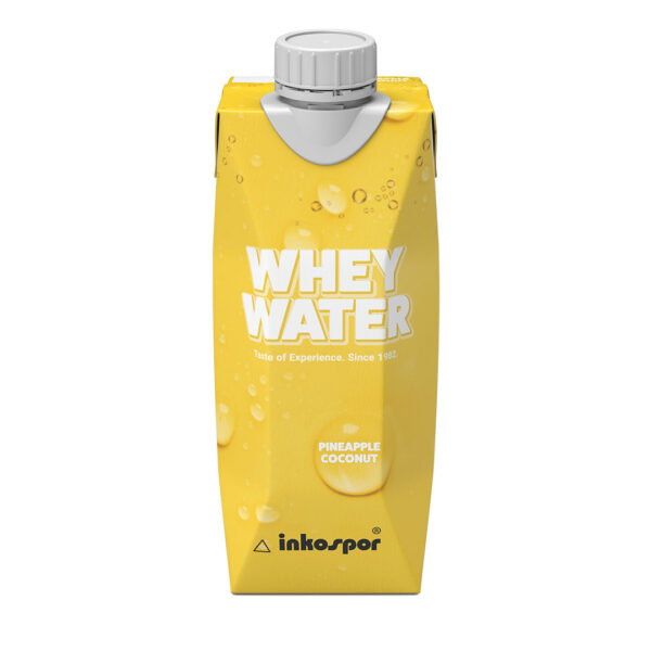 Produktbild inkospor WHEY WATER Ananas-Kokos, 12 x 500 ml Tetra Paks