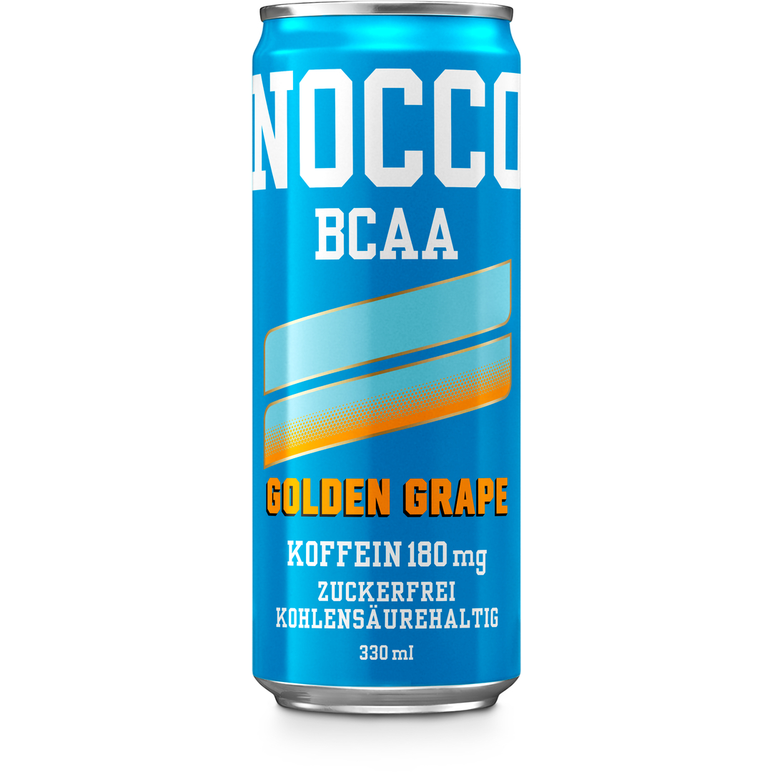 Produktbild NOCCO BCAA GOLDEN GRAPE del Sol, 24 x 330 ml