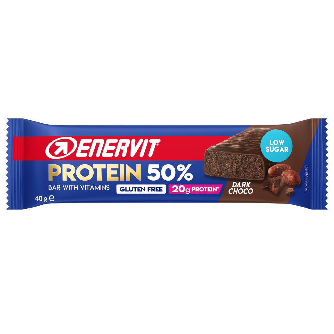 Produktbild ENERVIT PROTEIN BAR Dark Choco 50 %, 30 x 40 g