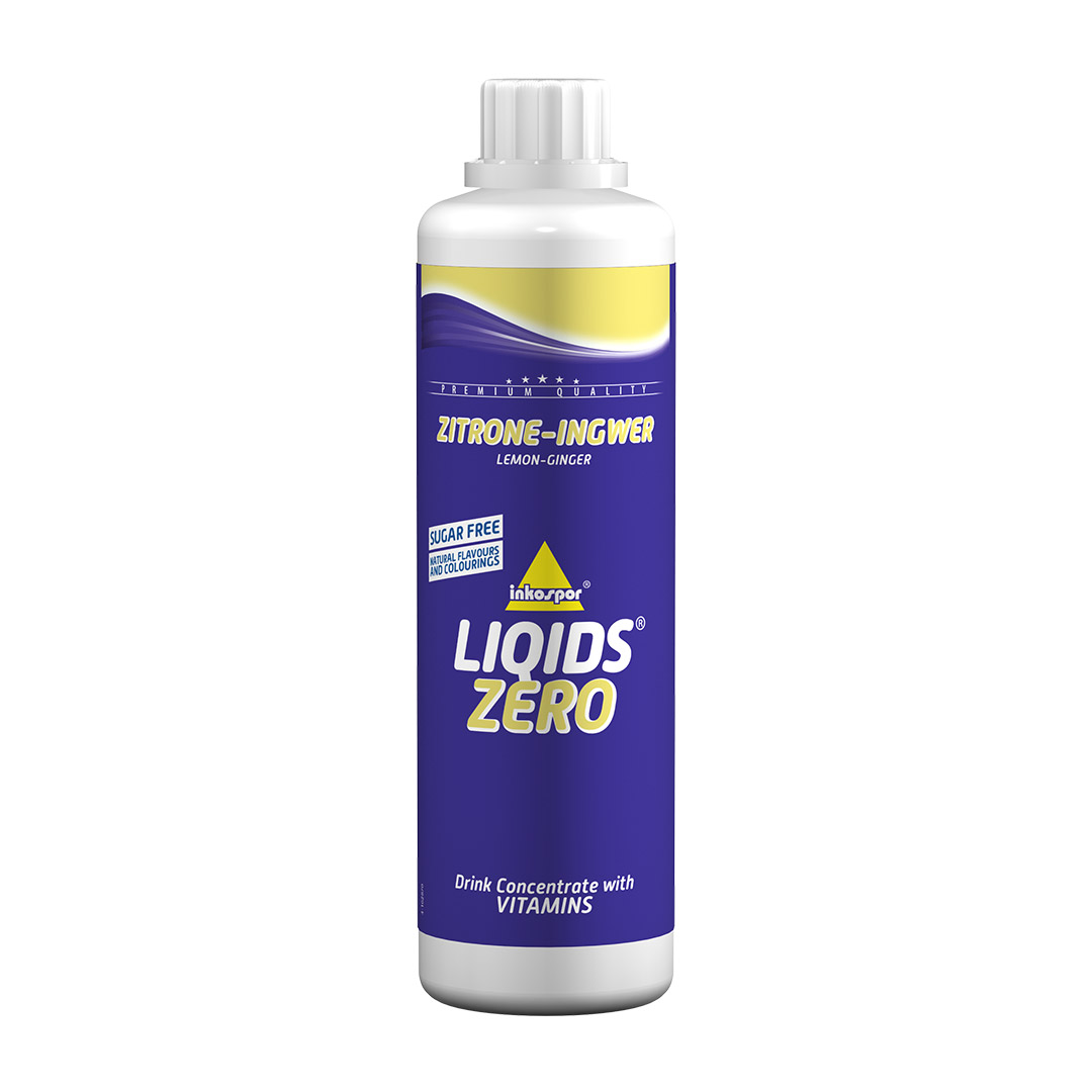 Produktbild ACTIVE Liqids Zero Zitrone-Ingwer, 500 ml (1:50)