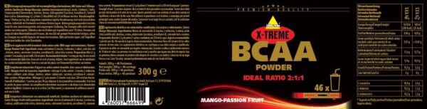 Produktbild X-TREME BCAA Mango-Passionsfrucht, 300 g