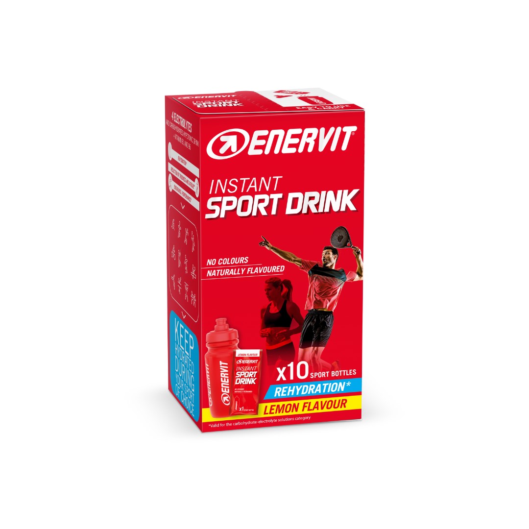 Produktbild ENERVIT Instant Sport Drink Lemon, 10 x 16g