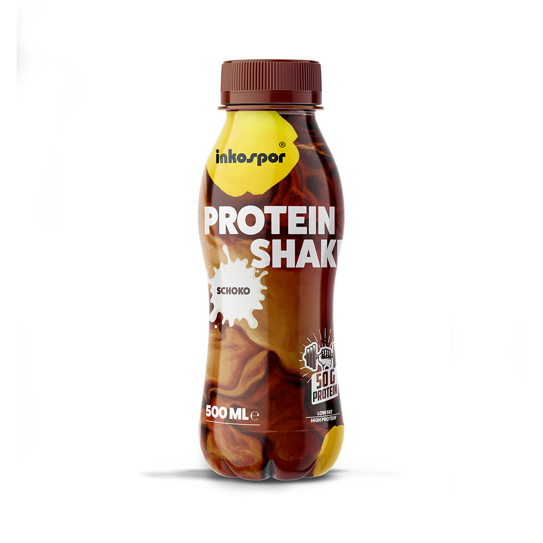 Produktbild inkospor Protein Shake Schoko, 12 x 500 ml