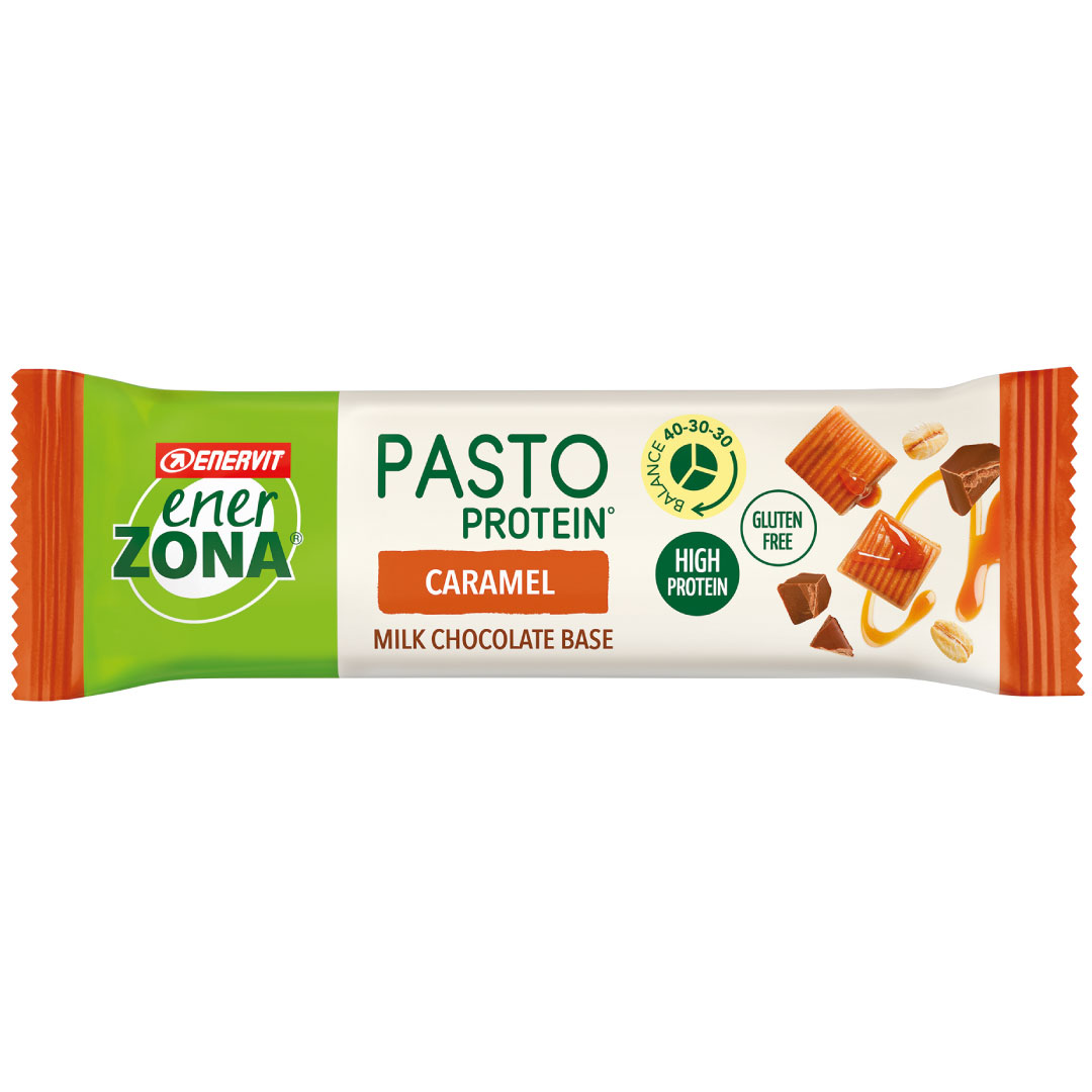Produktbild ENERZONA Pasto Milk Caramel, 25 x 55 g