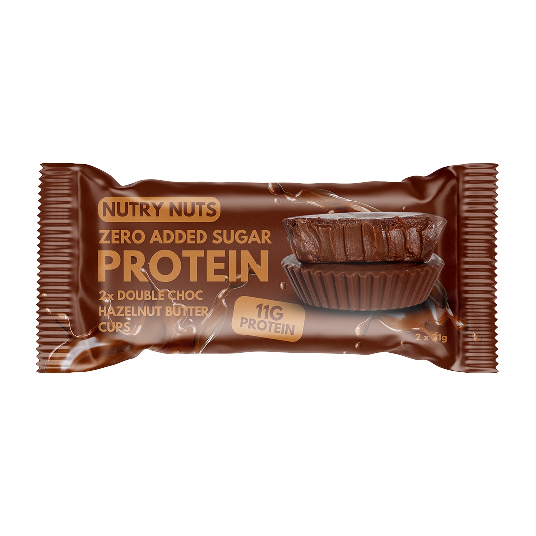 Produktbild NUTRYNUTS PROTEIN Butter Cups - Double Choc Hazelnut, 12 x 42 g