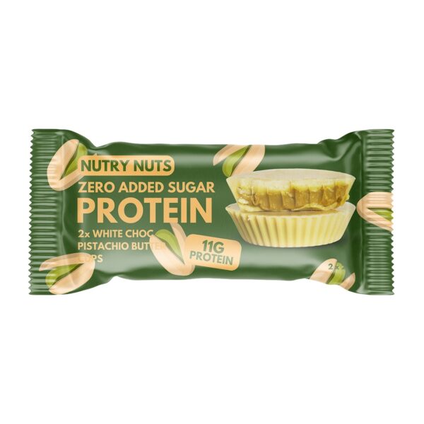 Produktbild NUTRYNUTS PROTEIN Butter Cups - White Choc Pistachio, 12 x 42 g
