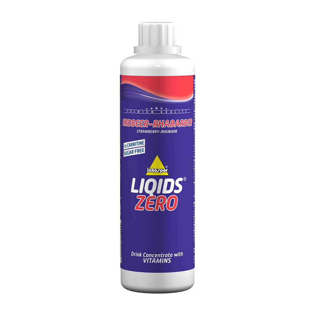 Produktbild ACTIVE Liqids Zero Erdbeere-Rhabarber, 500 ml 