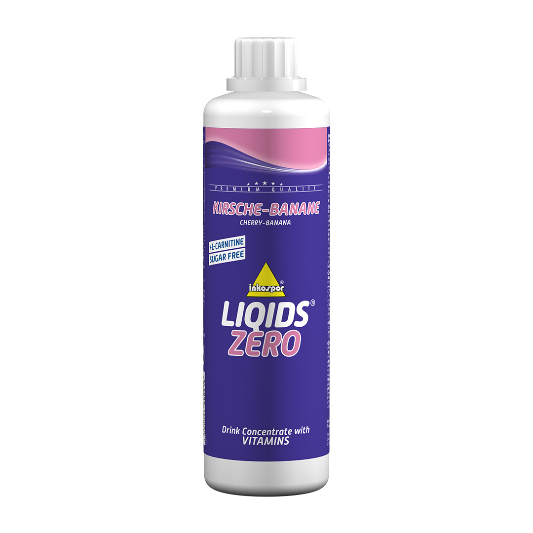 Produktbild ACTIVE Liqids Zero Kirsche-Banane, 500 ml 