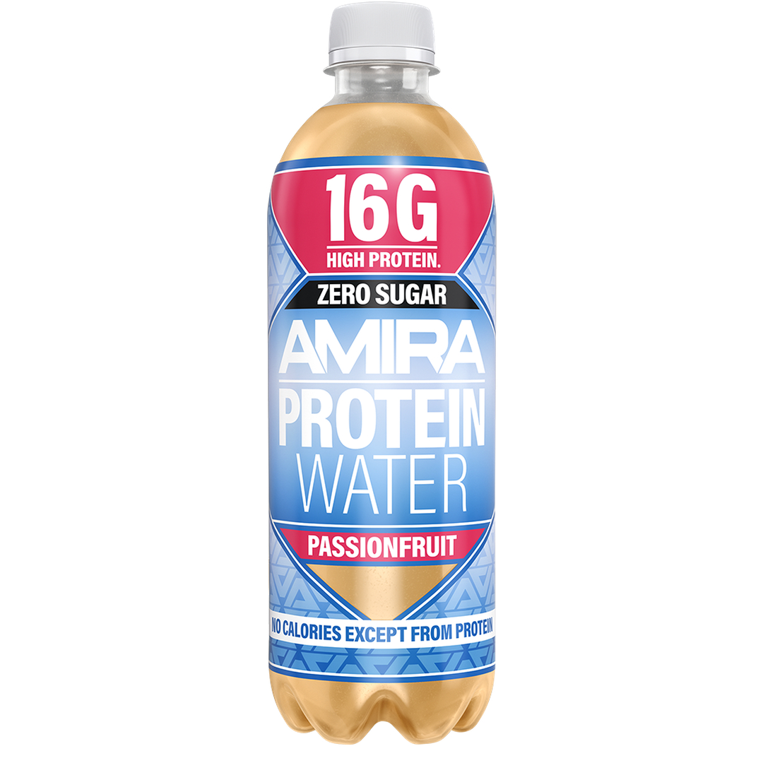 Produktbild AMIRA PROTEIN WATER Passionfruit, 12 x 500 ml