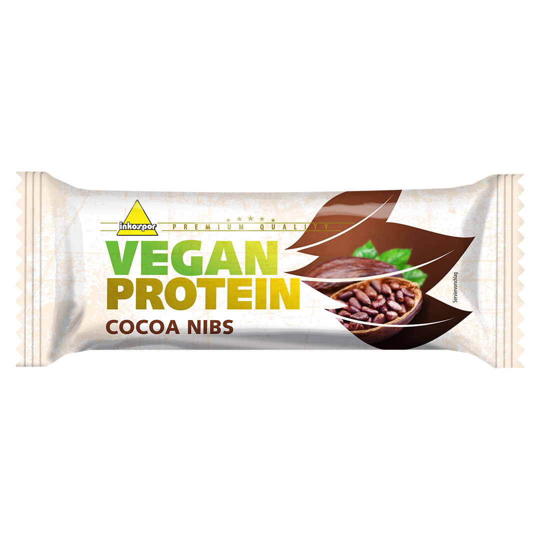 Produktbild INKOSPOR Vegan Protein Riegel Cocoa-Nibs, 28 x 40 g