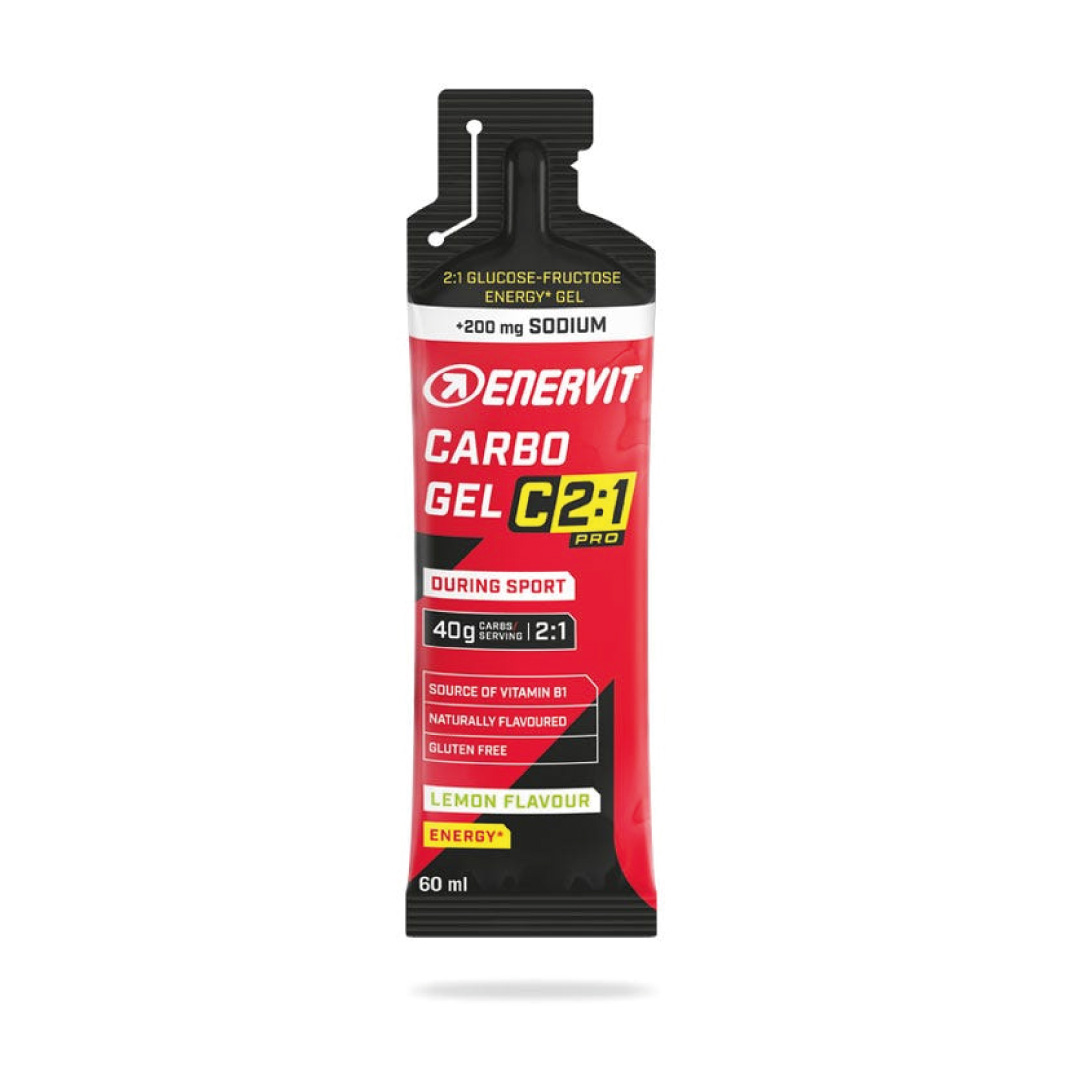 Produktbild ENERVIT C2:1 Carbo Gel Lemon  + Sodium, 24 x 60 ml