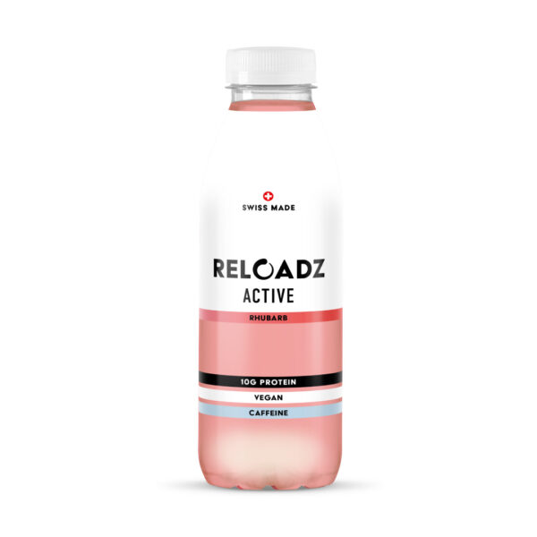 Produktbild RELOADZ ACTIVE Rhubarb, 12 x 500 ml