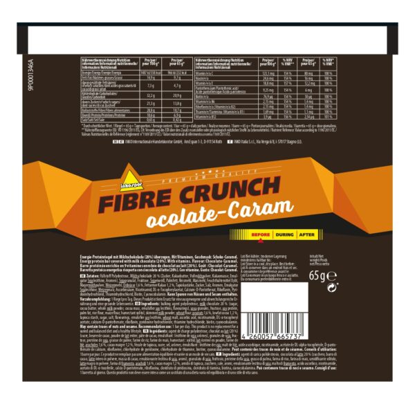 Produktbild X-TREME Low GI Fibre Crunch-Riegel Schoko-Caramel, 30 x 65 g