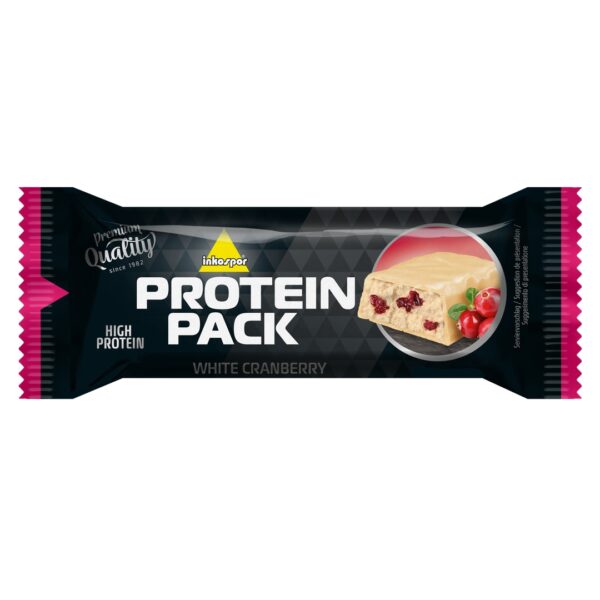 Produktbild INKOSPOR Protein Pack-Riegel White Cranberry, 24 x 35 g