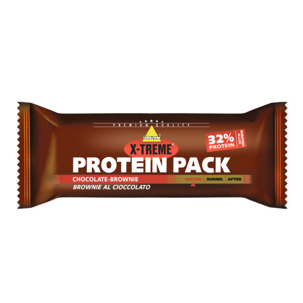 Produktbild X-TREME Protein Pack-Riegel Schoko-Brownie, 24 x 35 g