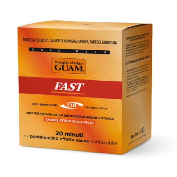 Produktbild GUAM Algenfango FAST FIR, 400 ml (500 g) - mit wiederverwendbarer Saunashorts