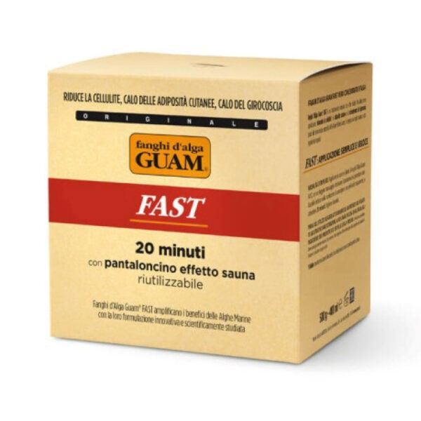 Produktbild GUAM Algenfango FAST, 400 ml (500 g) - mit wiederverwendbarer Saunashorts