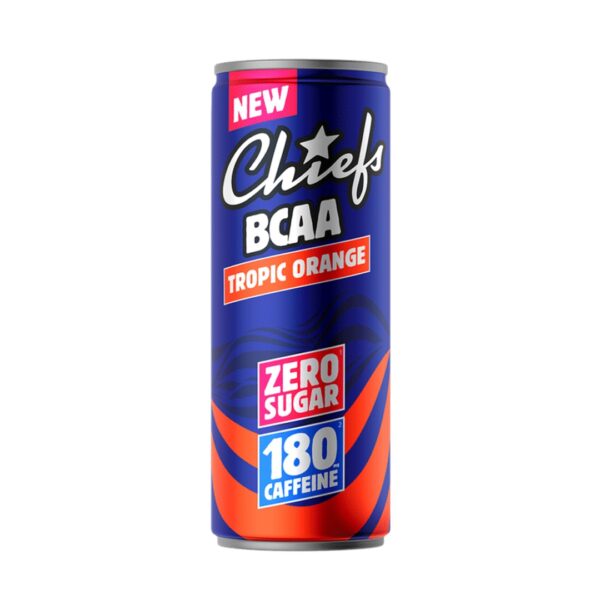 Produktbild CHIEFS BCAA Tropic Orange, 24 x 330 ml