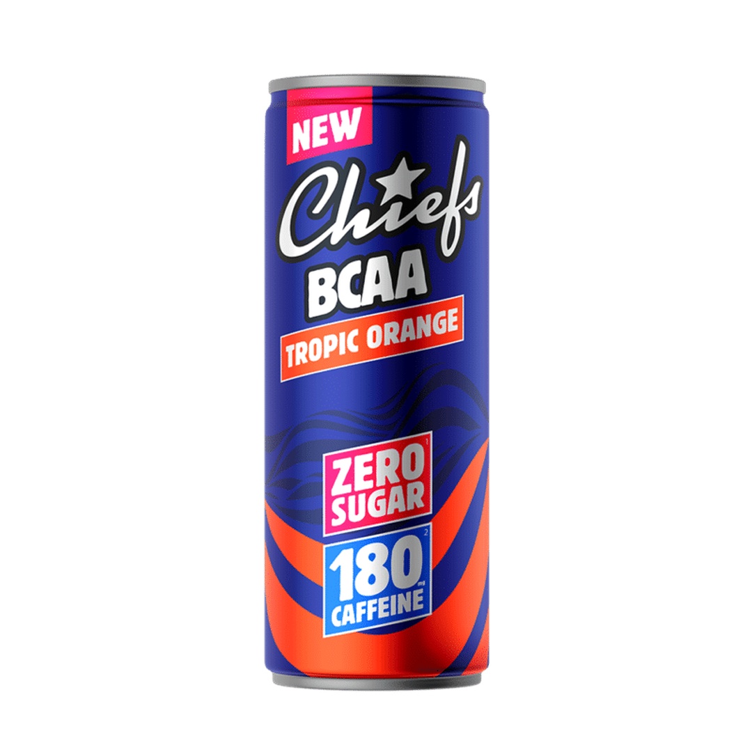 Produktbild CHIEFS BCAA Tropic Orange, 24 x 330 ml