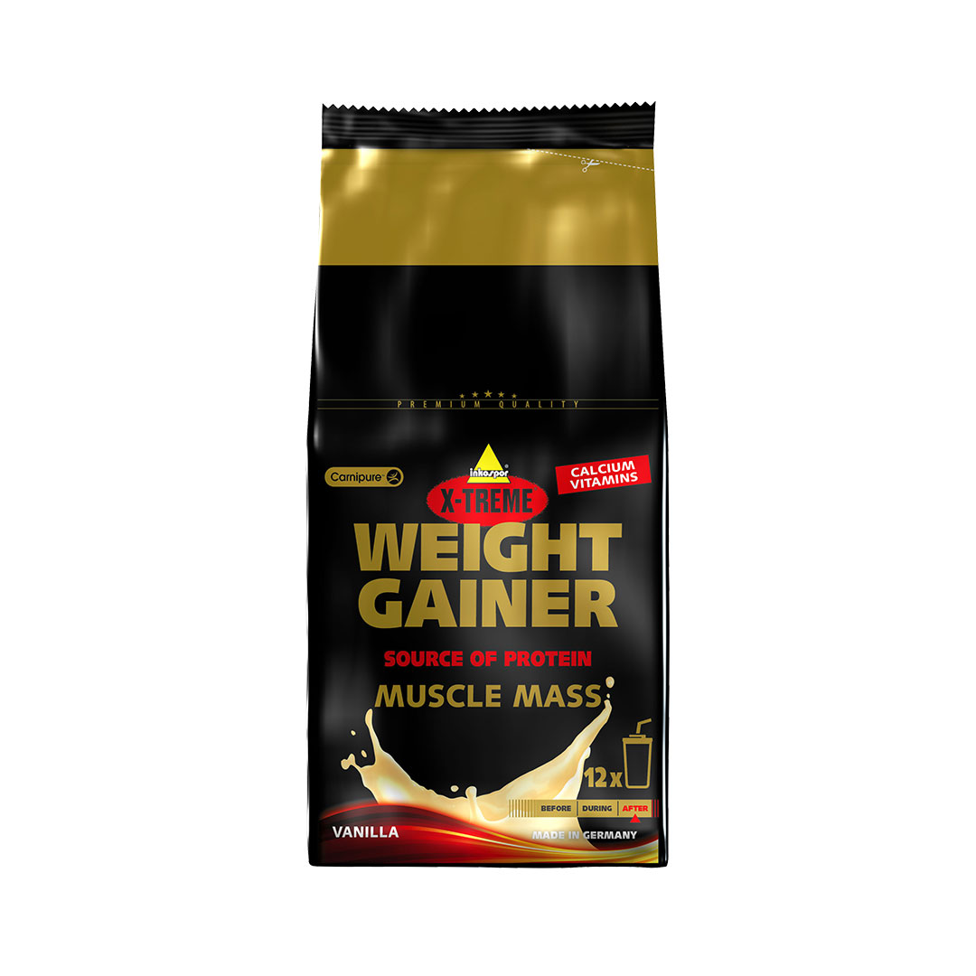 Produktbild X-TREME Weight Gainer Vanille, 1200 g Beutel