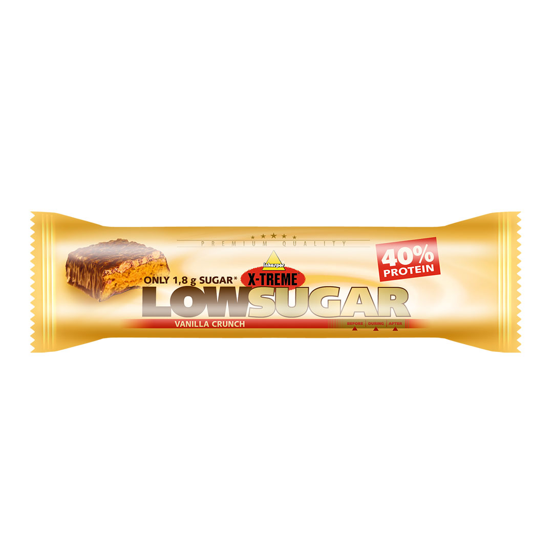 Produktbild X-TREME Low Sugar-Riegel Vanilla-Crunch, 24 x 65 g