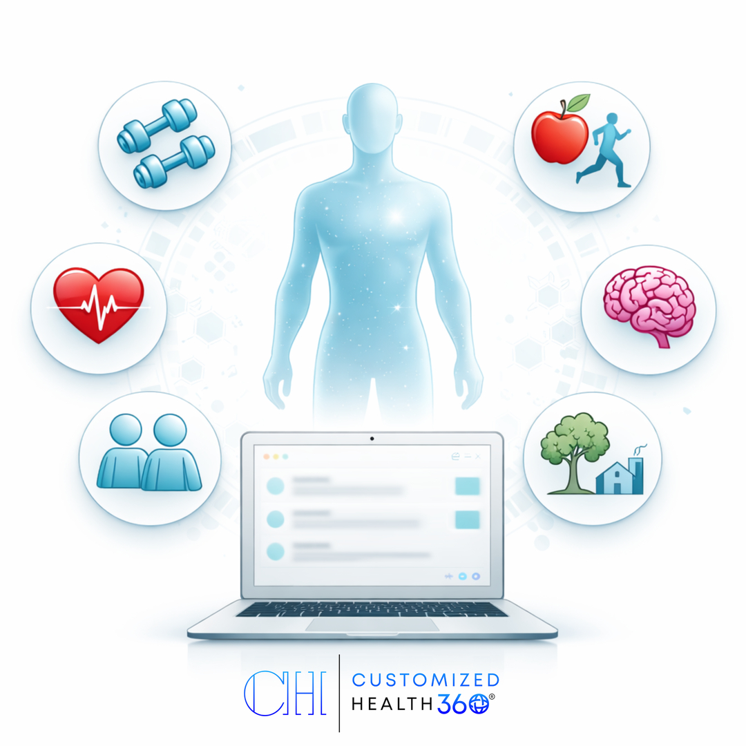 Produktbild Customized Health 360 + 30 Minuten Online-Besprechung