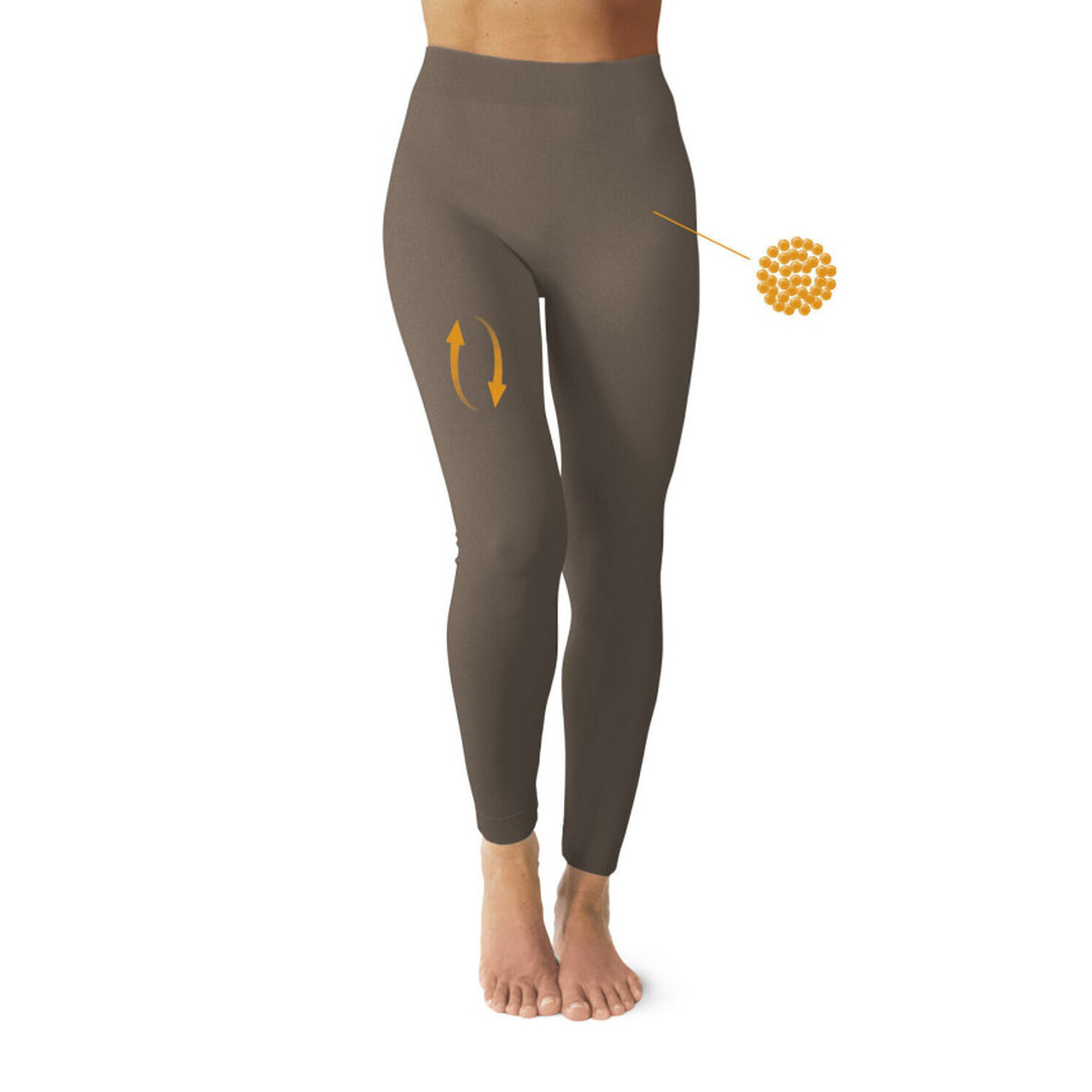 Produktbild GUAM FIBRAMAR Leggins "SLIM NIGHT" Chocolate, L-XL