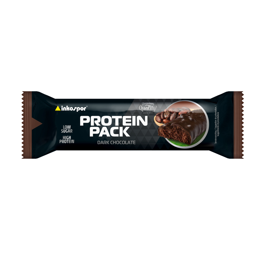 Produktbild INKOSPOR Protein Pack-Riegel Dark Chocolate, 16 x 35 g
