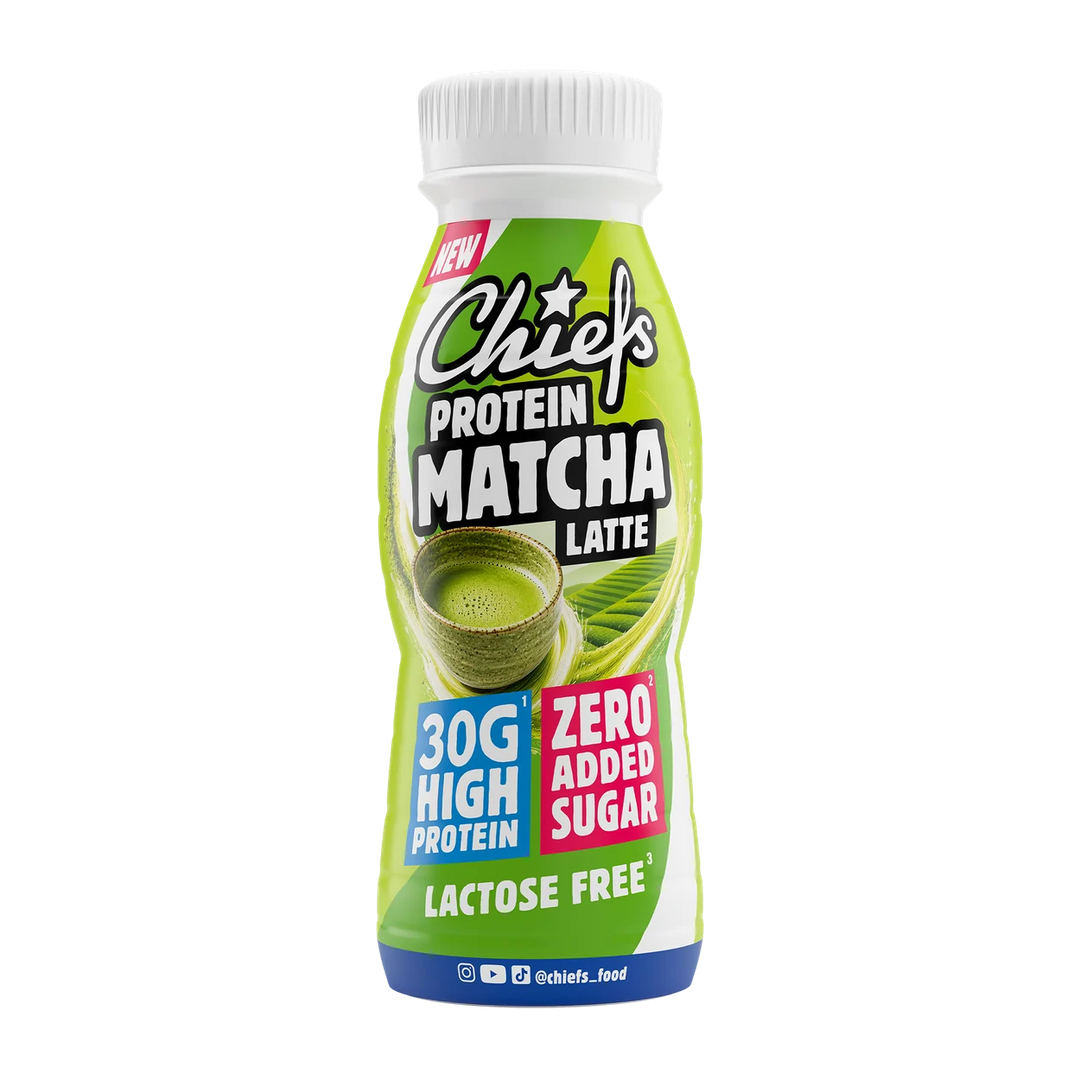 Produktbild CHIEFS PROTEIN, Matcha-Latte, 8 x 330 ml
