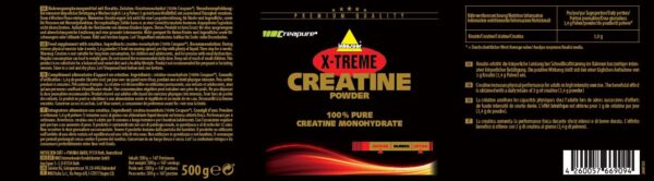 Produktbild X-TREME Creatine Monohydrat rein, 500 g