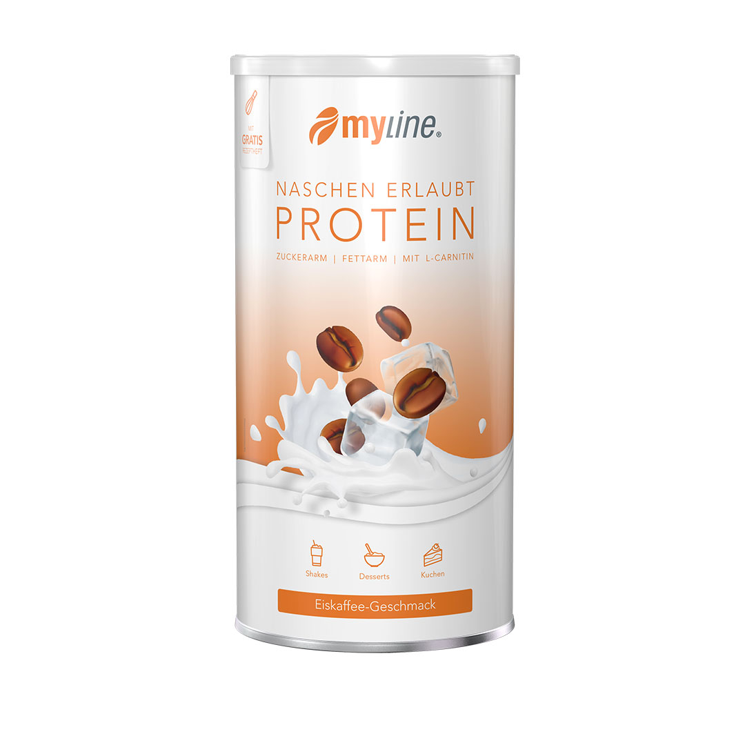 Produktbild MyLine-Eiweiss Eiskaffee, 400 g