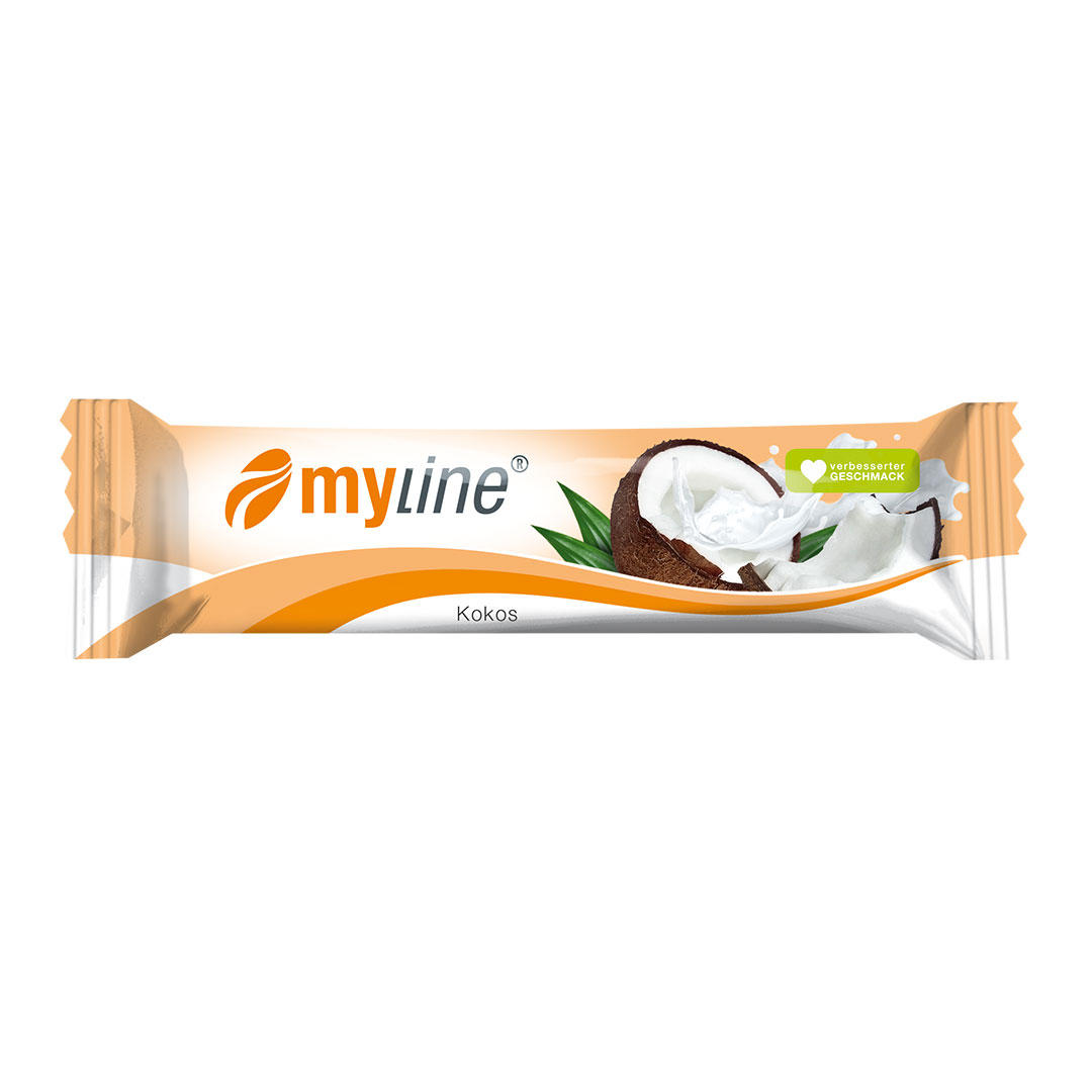 Produktbild MyLine-Riegel Cocos, 24 x 40 g