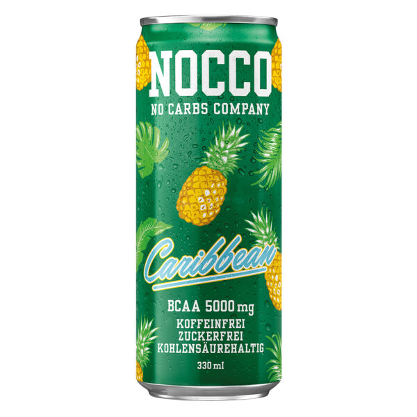 Produktbild NOCCO BCAA+ Caribbean, 24 x 330 ml