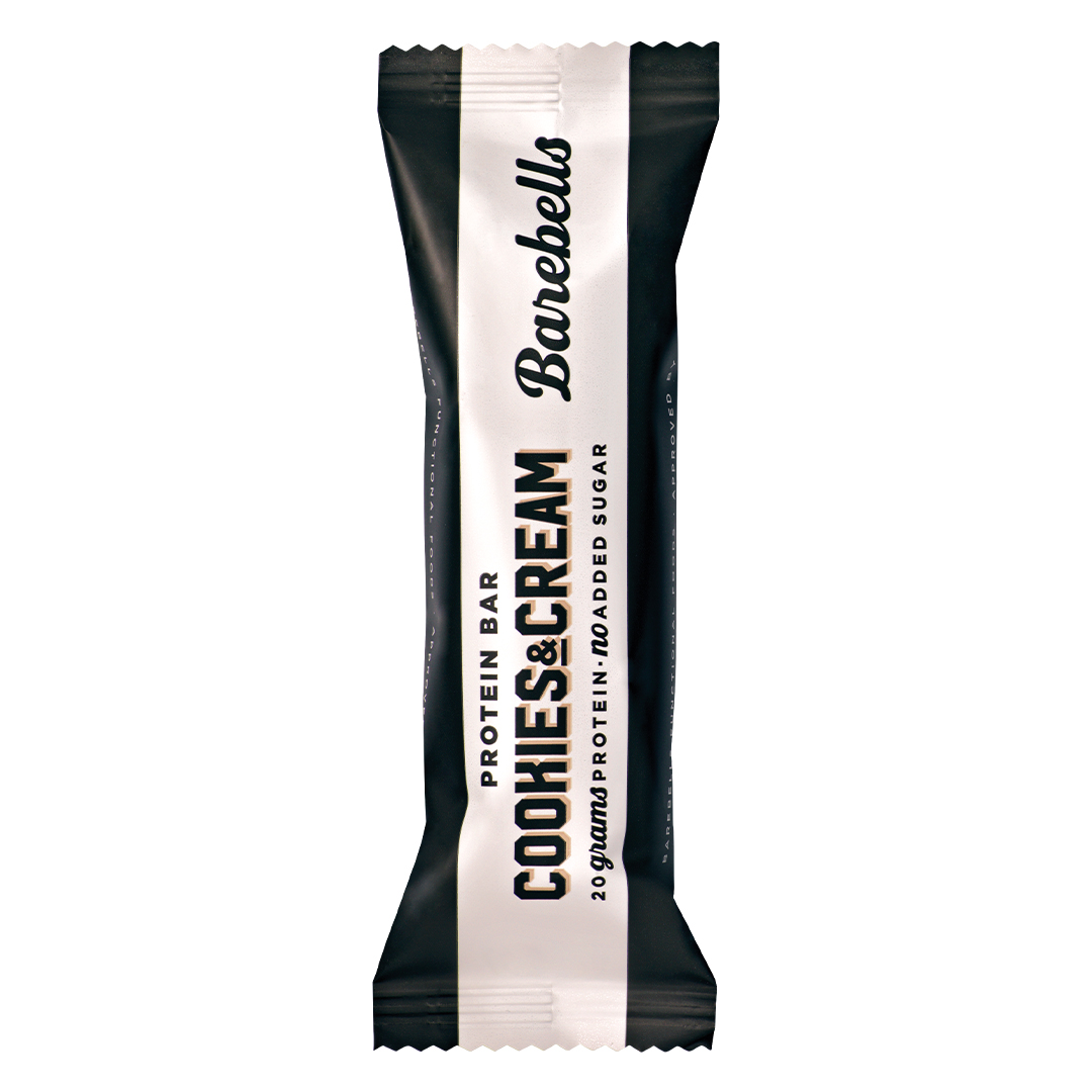 Produktbild Barebells Protein Bar Cookies & Cream, 12 x 55 g