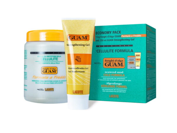 Produktbild GUAM Algenfango Kurpackung, 1 Kg Dose + 250 ml Tube kühlend