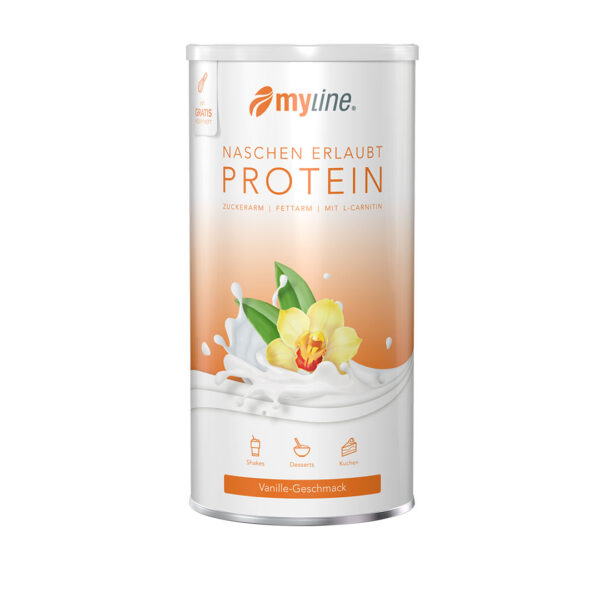 Produktbild MyLine-Eiweiss Vanille, 400 g