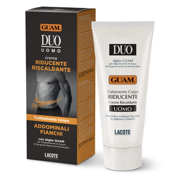 Produktbild GUAM DUO straffende+wärmende Creme, 200ml; Bauch+Hüfte: Herren