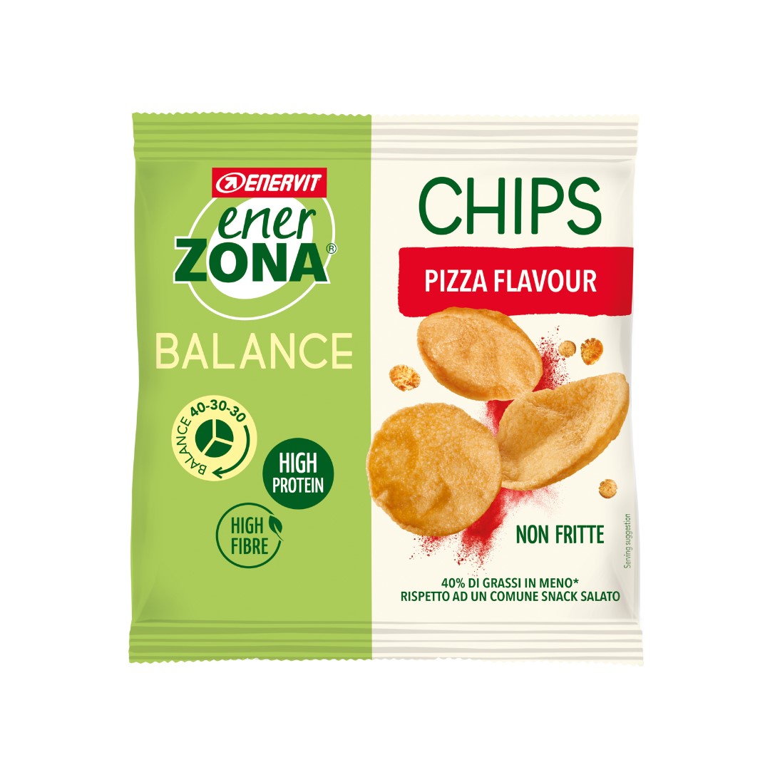 Produktbild ENERZONA Chips PIZZA, 1 FS à 14 x 23 g