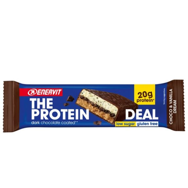 Produktbild ENERVIT PROTEIN DEAL Choco&Vanilla Dream, 25 x 55 g