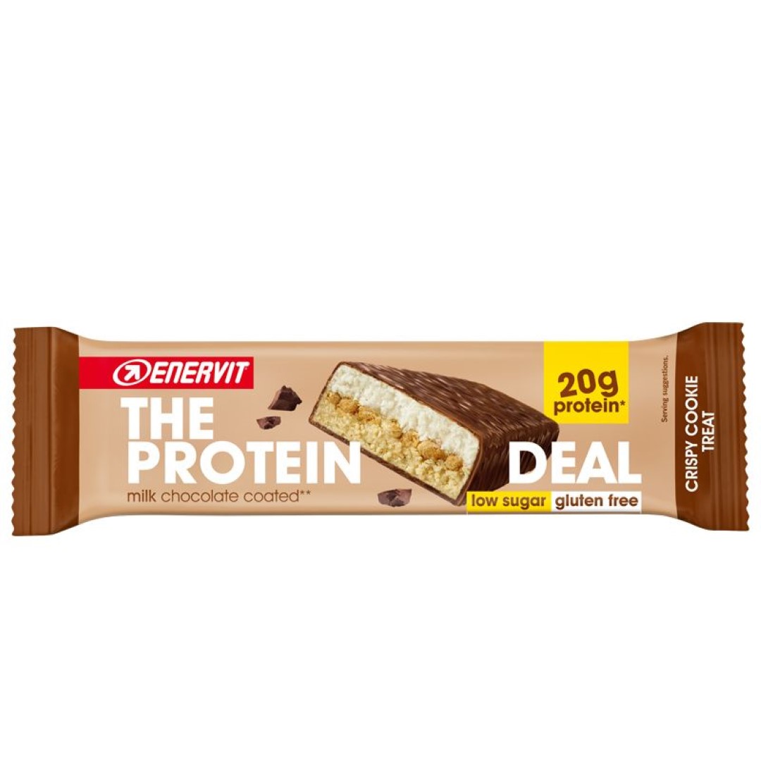 Produktbild ENERVIT PROTEIN DEAL Crispy Cookie Treat, 25 x 55 g