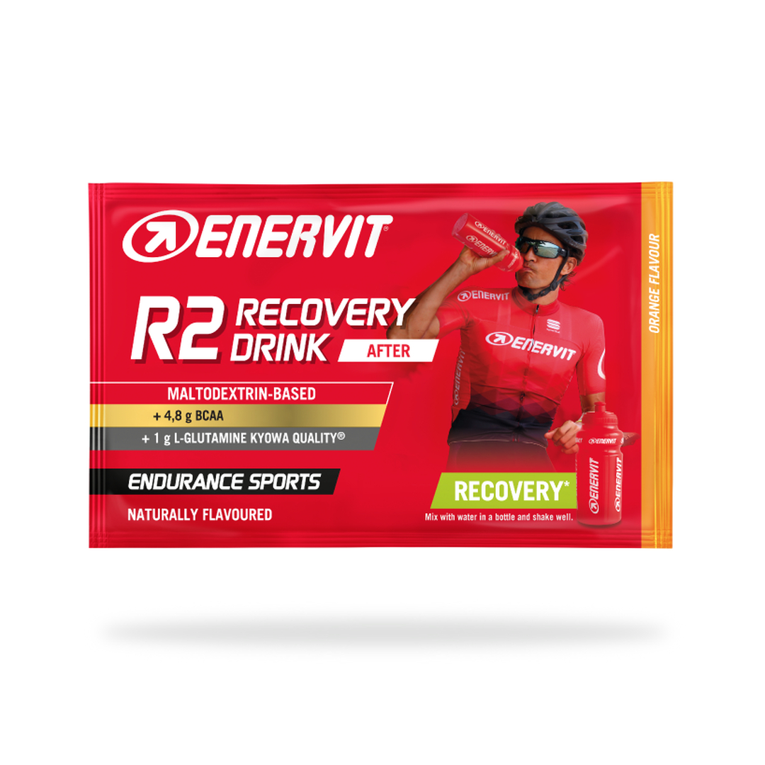 Produktbild ENERVIT R2 Recovery Drink Orange, 20 x 50 g