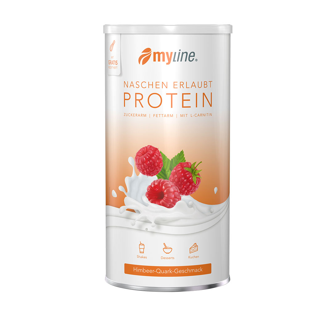 Produktbild MyLine-Eiweiss Himbeer-Quark, 400 g