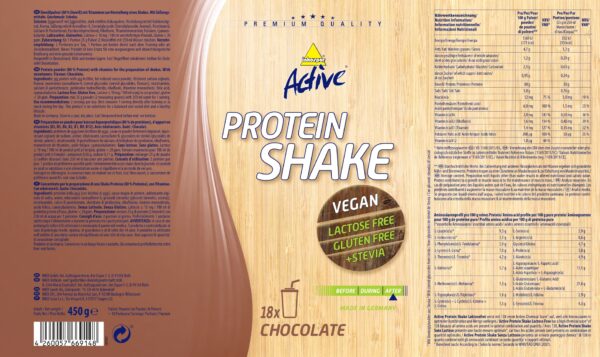 Produktbild ACTIVE Protein Shake laktosefrei Schoko, 450 g